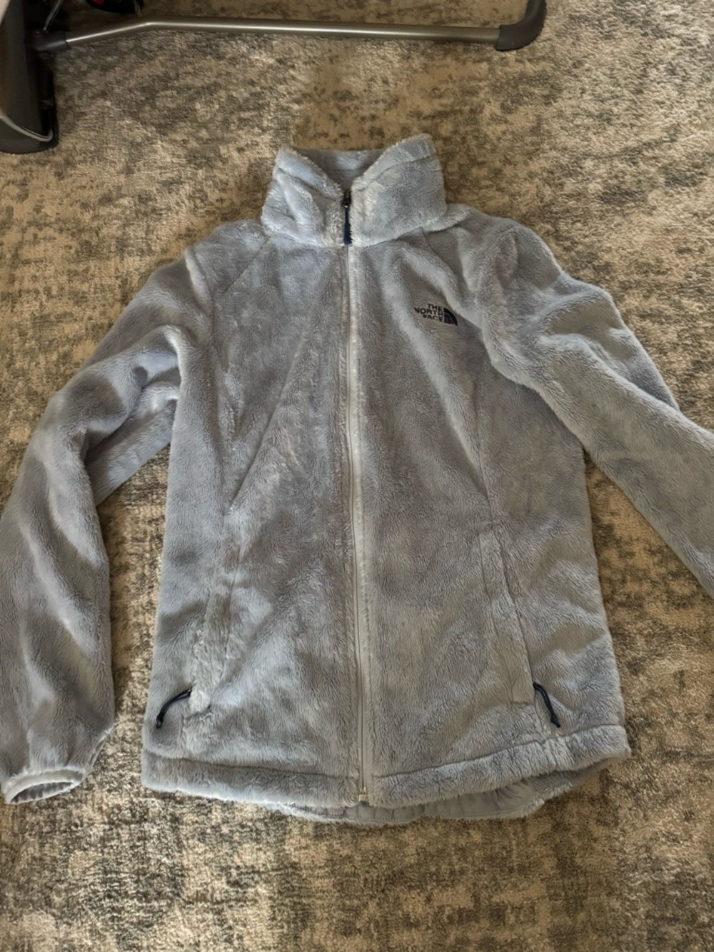The North Face Soft Light Blue Fleece Jacket